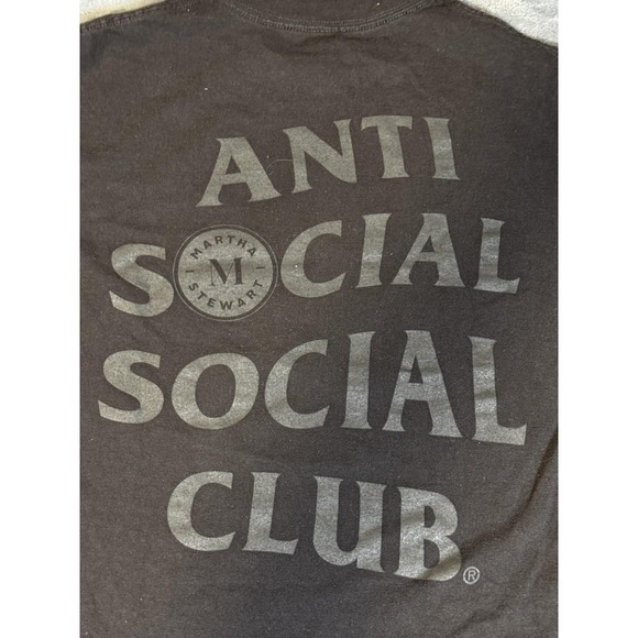 Anti Social Social Club Martha Stewart Shirt Mens Medium Black Graphic Art‎ USA - Picture 8 of 10